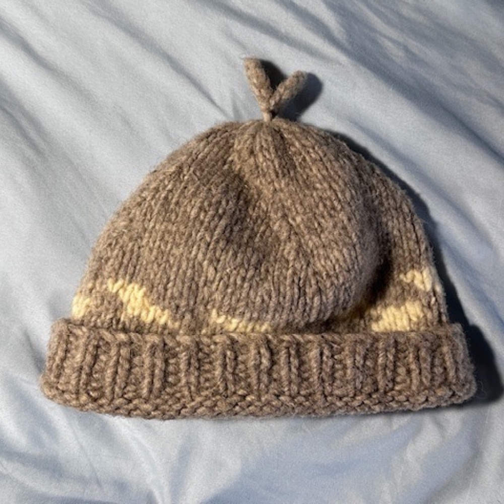 Vintage Cowichan Lake Toque.Hand made Wool from 1st nation on Vancouver Isl. - Picture 3 of 7